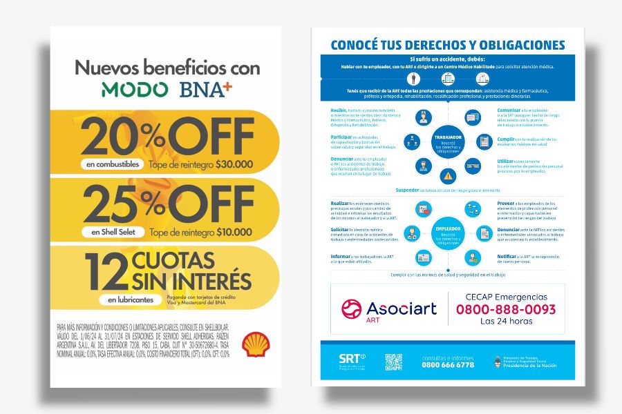 Ejemplo de afiches publicitarios